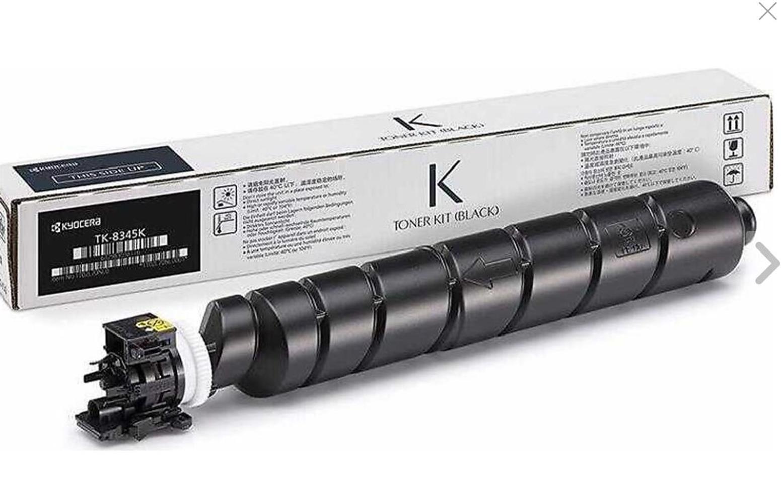 Kyocera TK-8345K Black Siyah Orjinal Fotokopi Toneri Taskalfa 2552ci/2553ci 20.000 Sayfa
